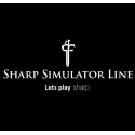 Sharp Simulator Line (Synthetic)